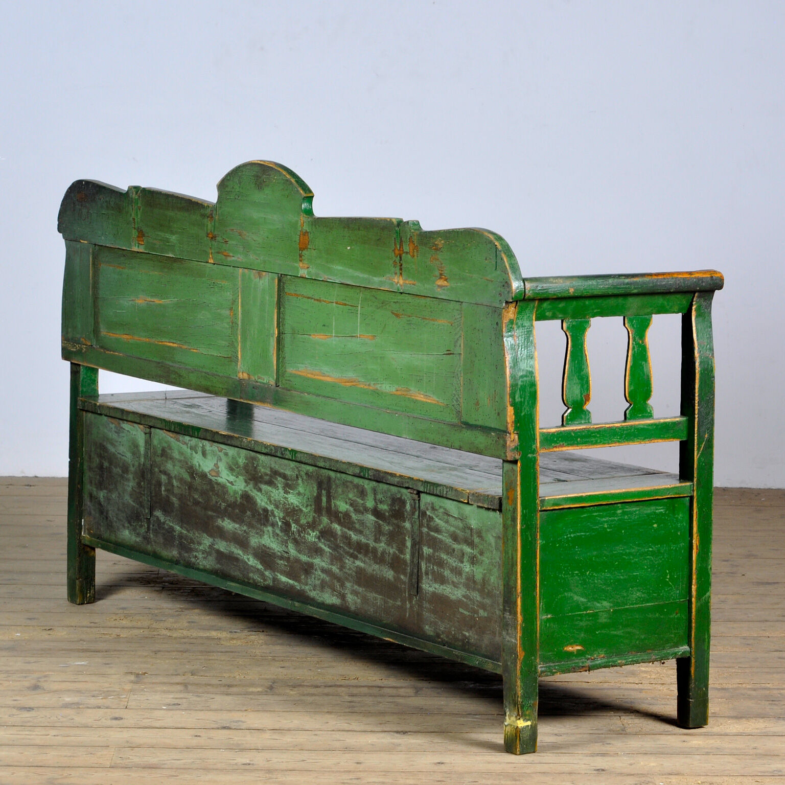Antique Pine Bench, 1930s