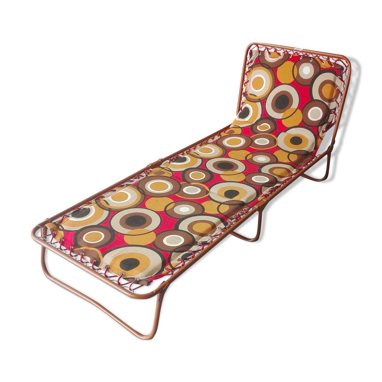 Vintage 70s sunlounged chair