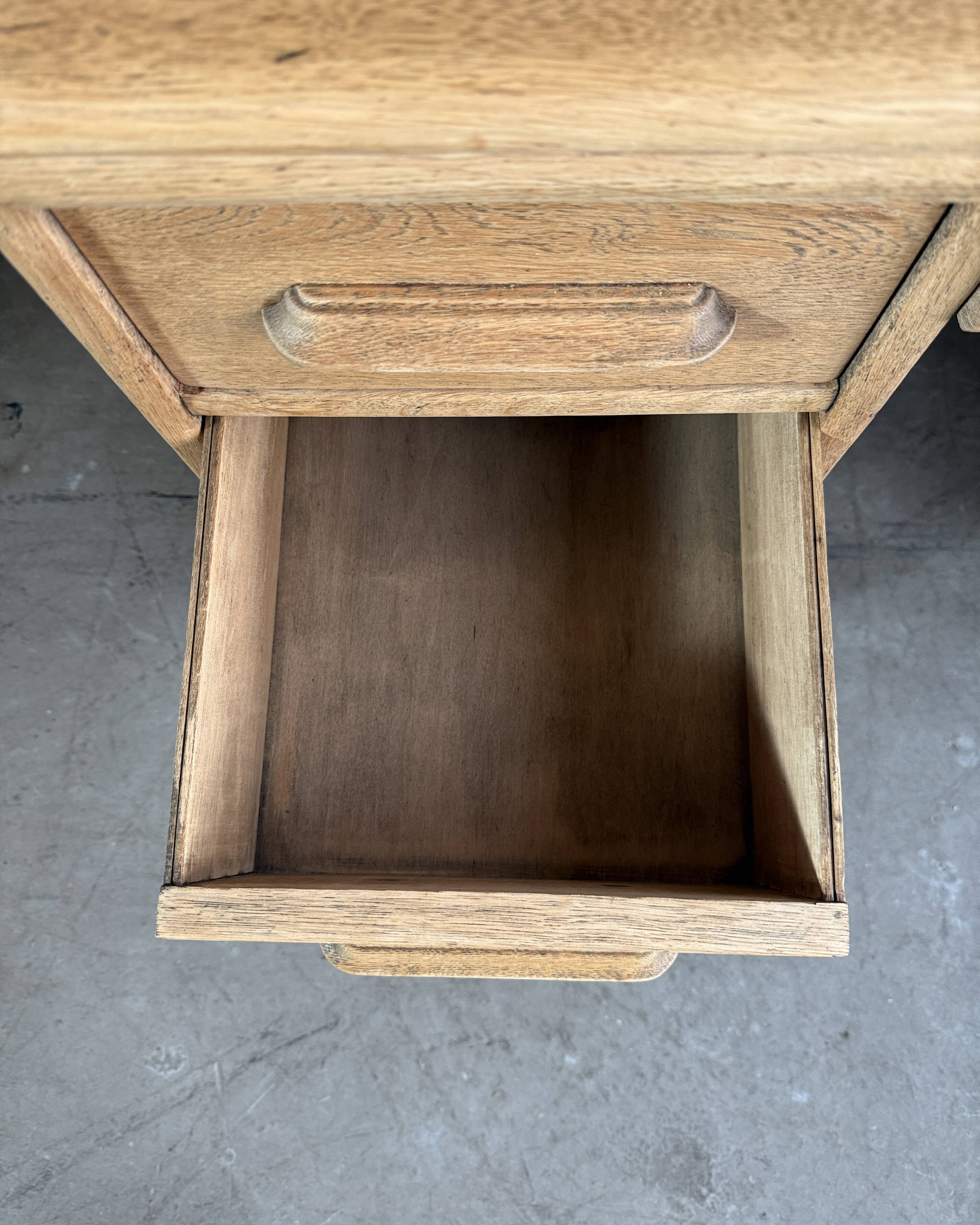 American oak cylinder desk (renovated)