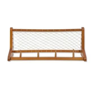 Oak coat rack