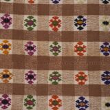 Tapis vintage turc de oushak tissé à la main 202x246 cm