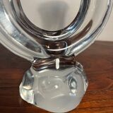 Bougeoir année 50/60 cristal de Vannes France