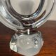 1950s/60s Vannes crystal candlestick, France