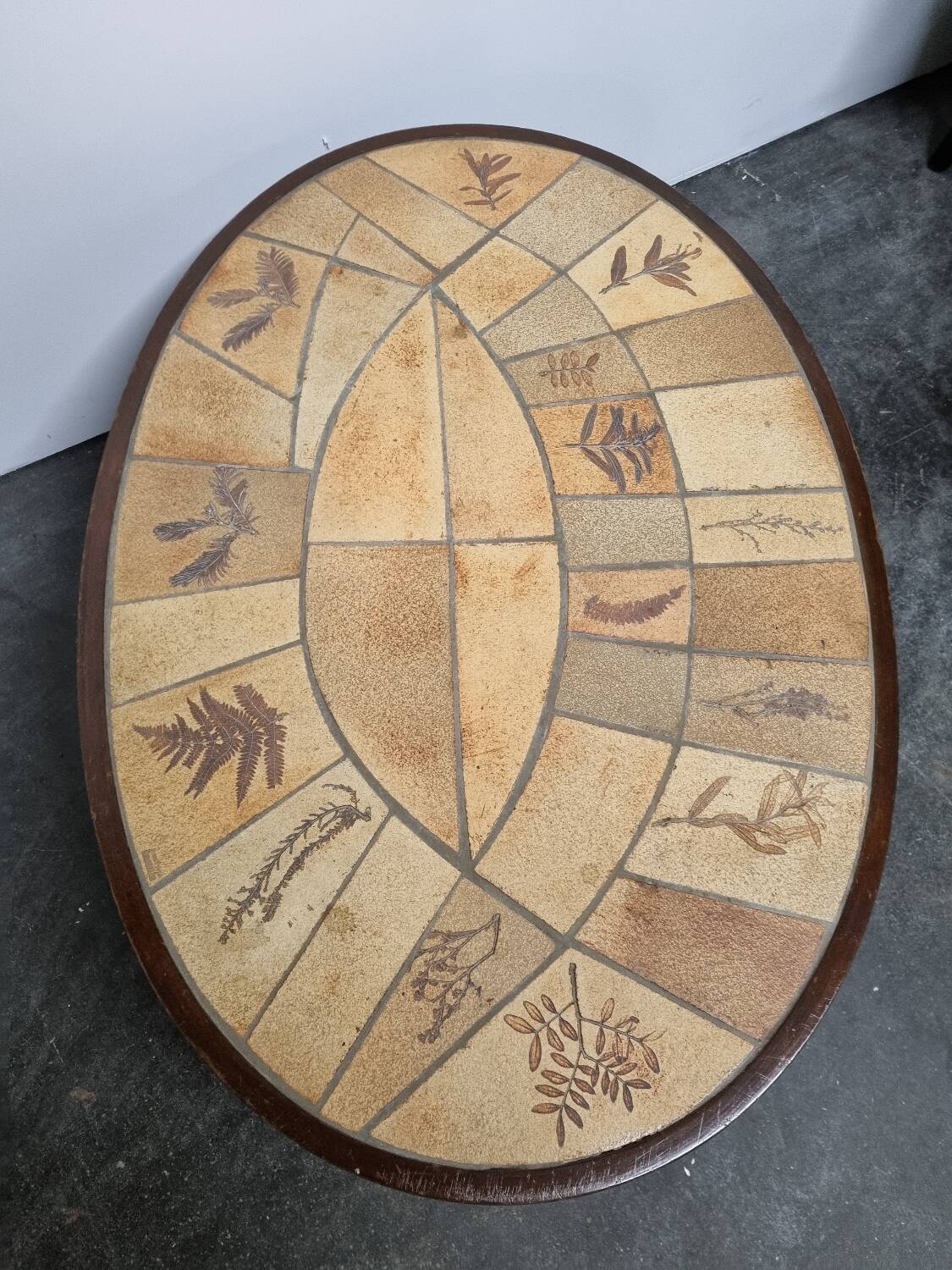 Table basse Raymonde Leduc Vallauris