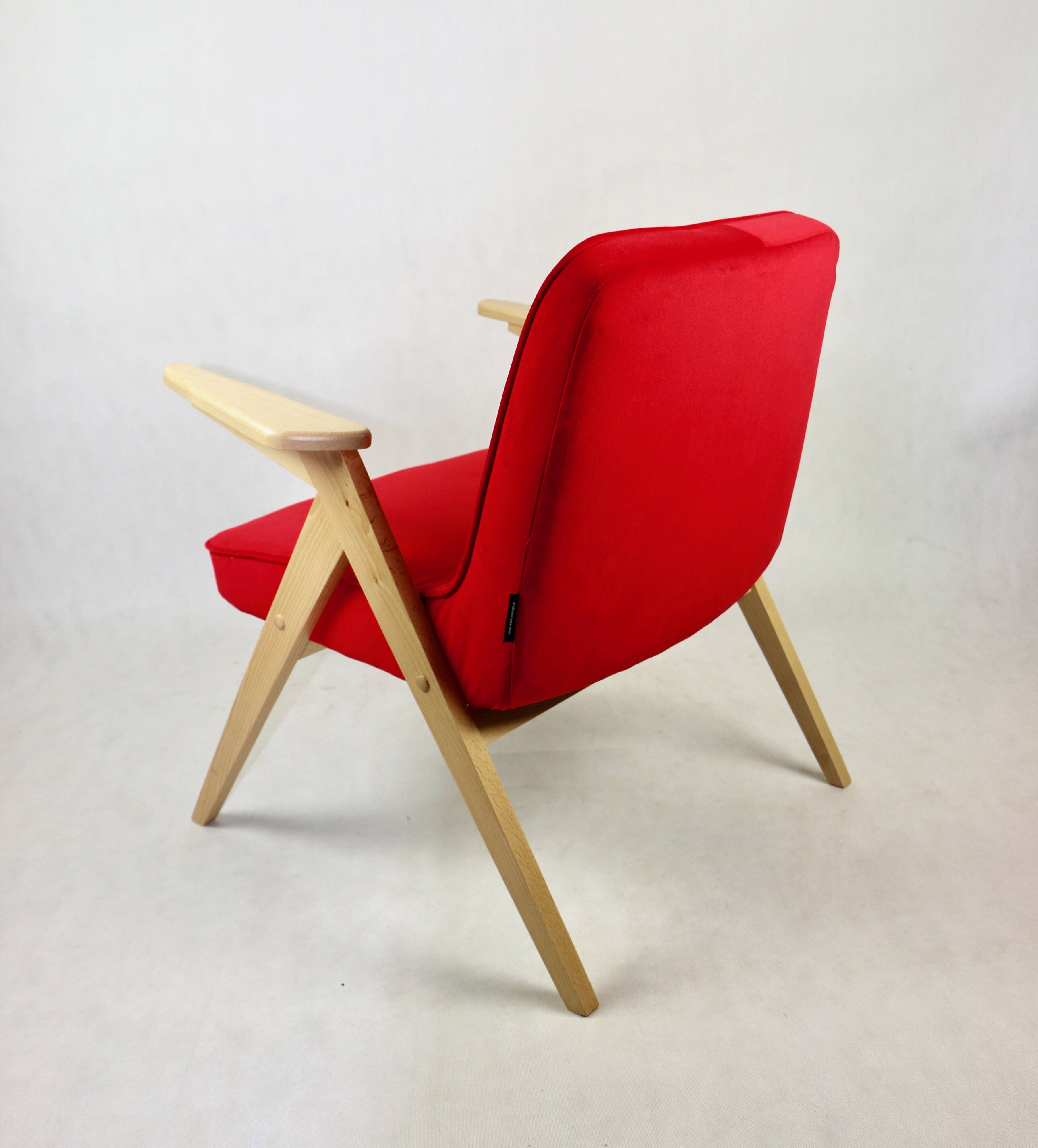 Fauteuil Red Bunny par Józef Chierowski