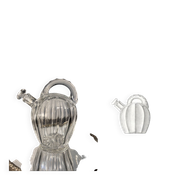 Carafe en cristal Saint Louis début 20ème