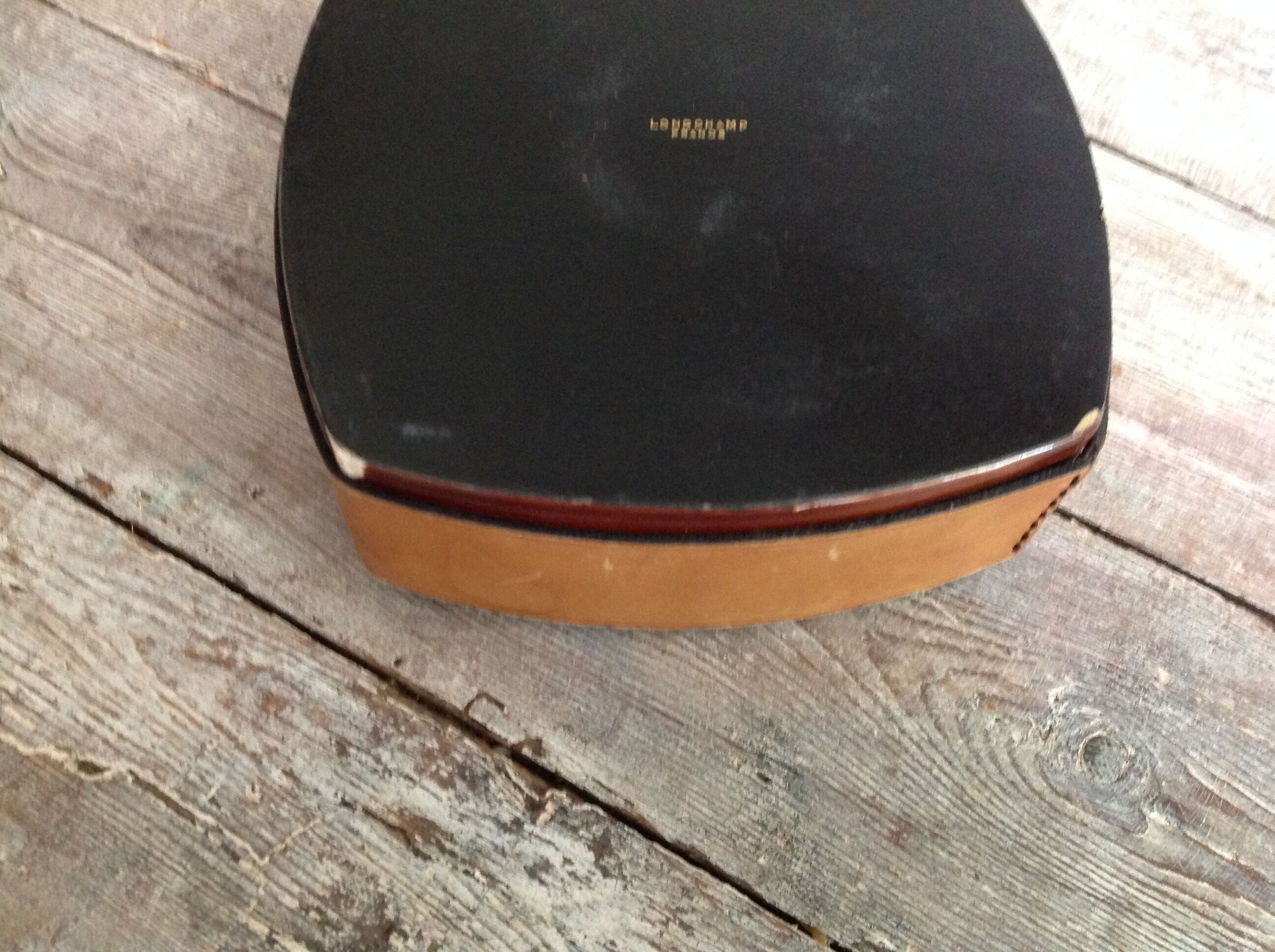 Cendrier en cuir Longchamp