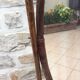 Brown rattan floor mirror 57x176cm