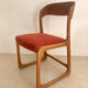 Série de 4 chaises Baumann traineau