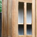 Vintage Parisian glass cabinet