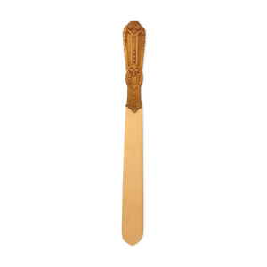 Coupe papier bronze doré - ivoire