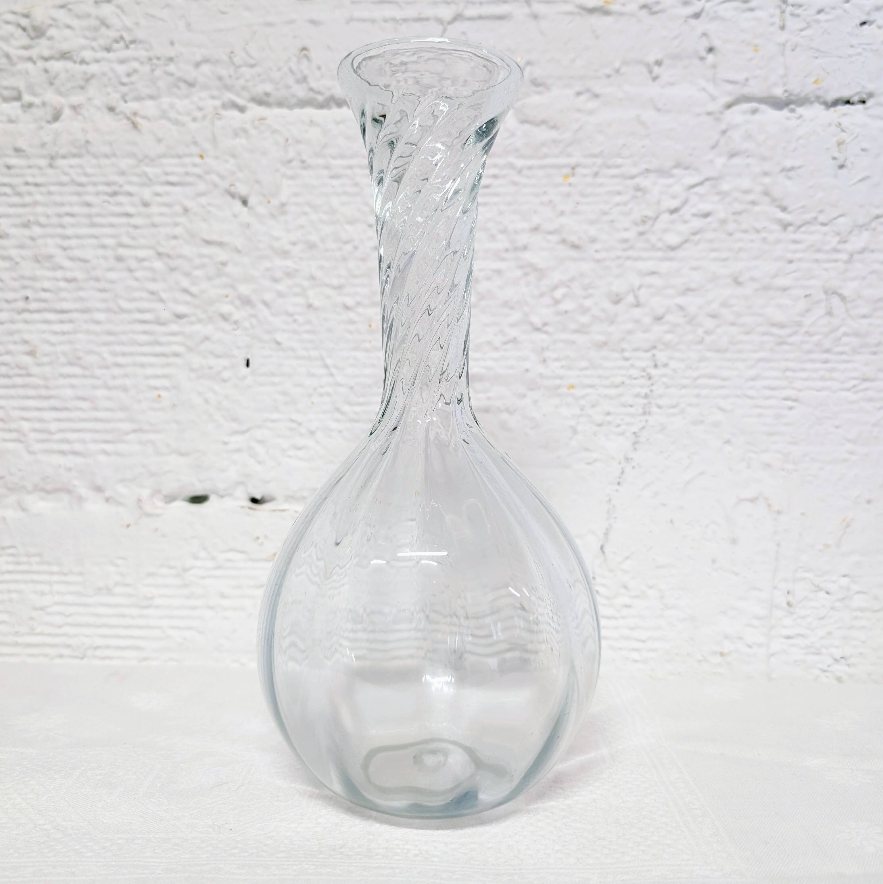 Blown glass carafe