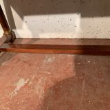 Empire style desk in mahogany and XX century veneer