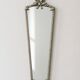 Table or wall mirror in pewter by Svenskt Tenn, Swedish Grace style 1920s-1