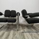 Mid-century restored armchairs