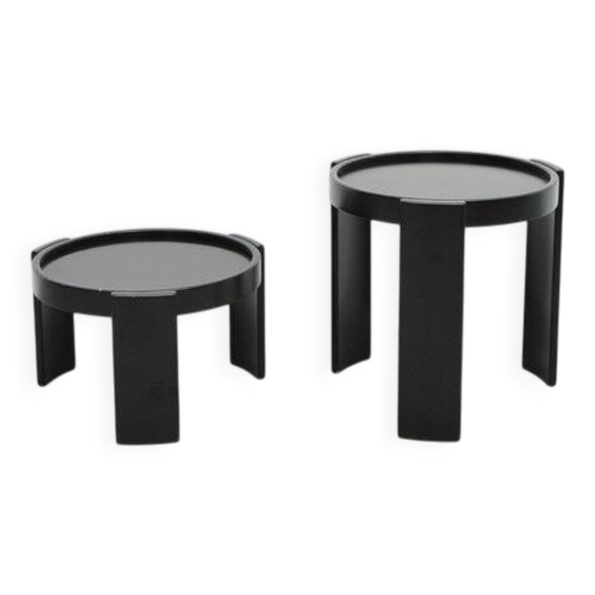 Set of 2 Model 780/783 tables by Gianfranco Frattini for Cassina, 1950s