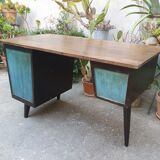 Bureau Hollandais 1950 en teck