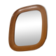 Miroir scandinave en bois 1960