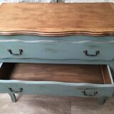 Commode patinée