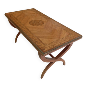 Table basse de Style - marqueterie