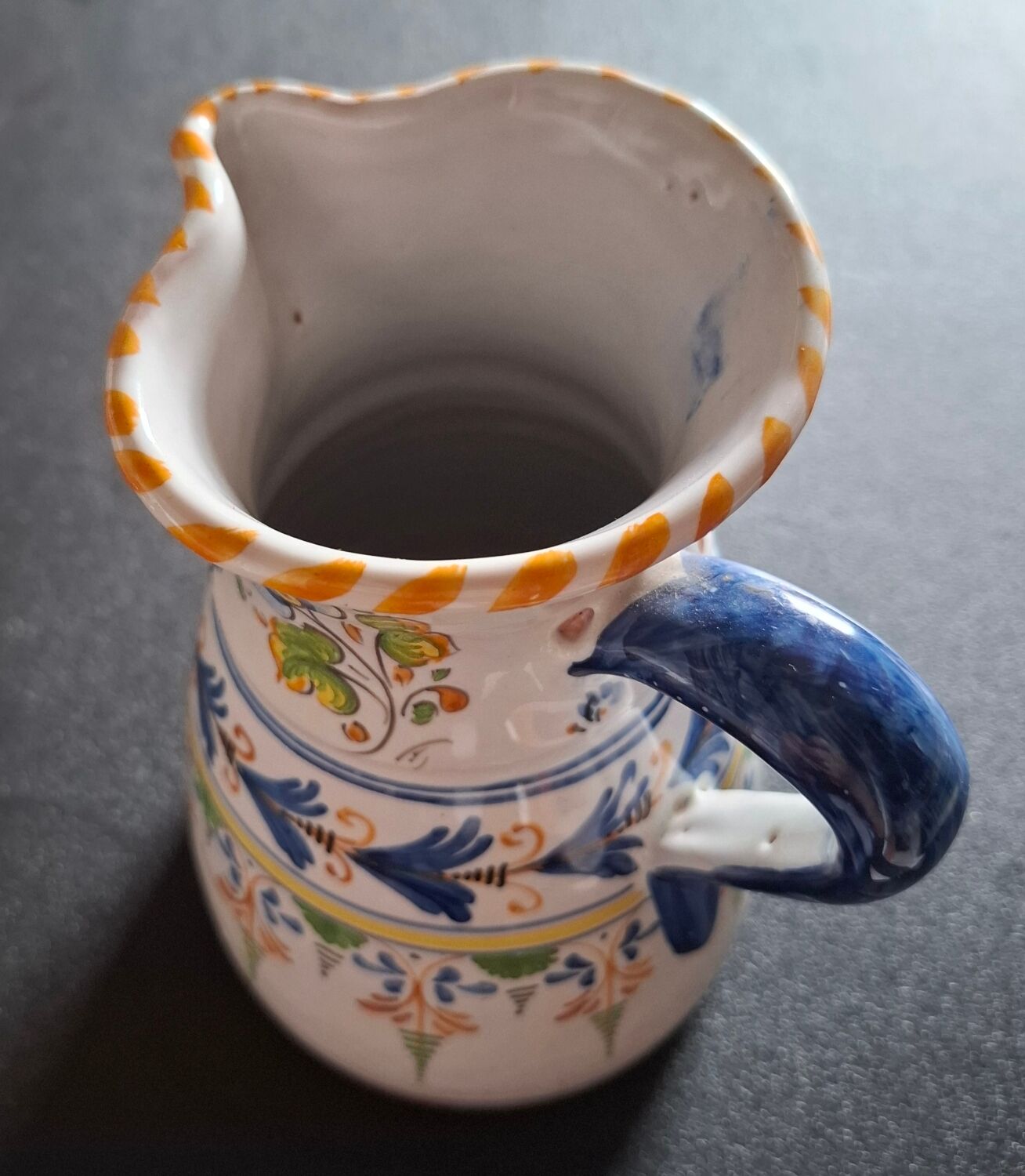 Handcrafted ceramic jug