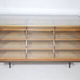 Teak Display Cabinet – Vintage Shop Display Counter from the 1950s