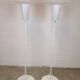Pair of mid-century modern Luxus floor lamps, Sweden, 1970s.