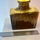 Lampe vase recyclée – Vase cheminée Scheurich "Chimney" avec abat-jour en ginkgo