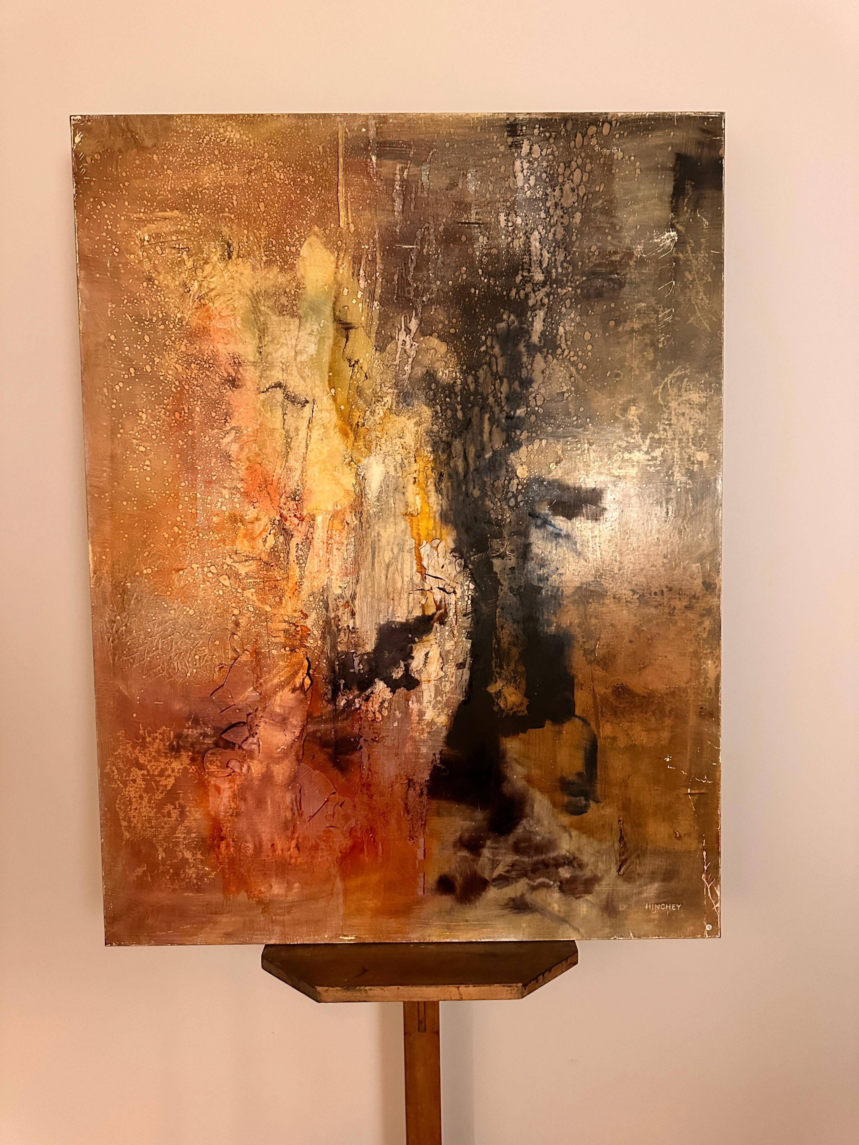 Titled “Foisonnement I”, this large-scale abstract composition by Walter Hinchey