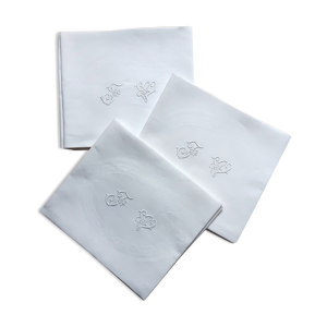 set de 6 serviettes de