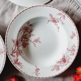 Set of 6 soup plates KG Lunéville Hollandais