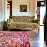 Vintage floral baroque armchair / sofa / sofa