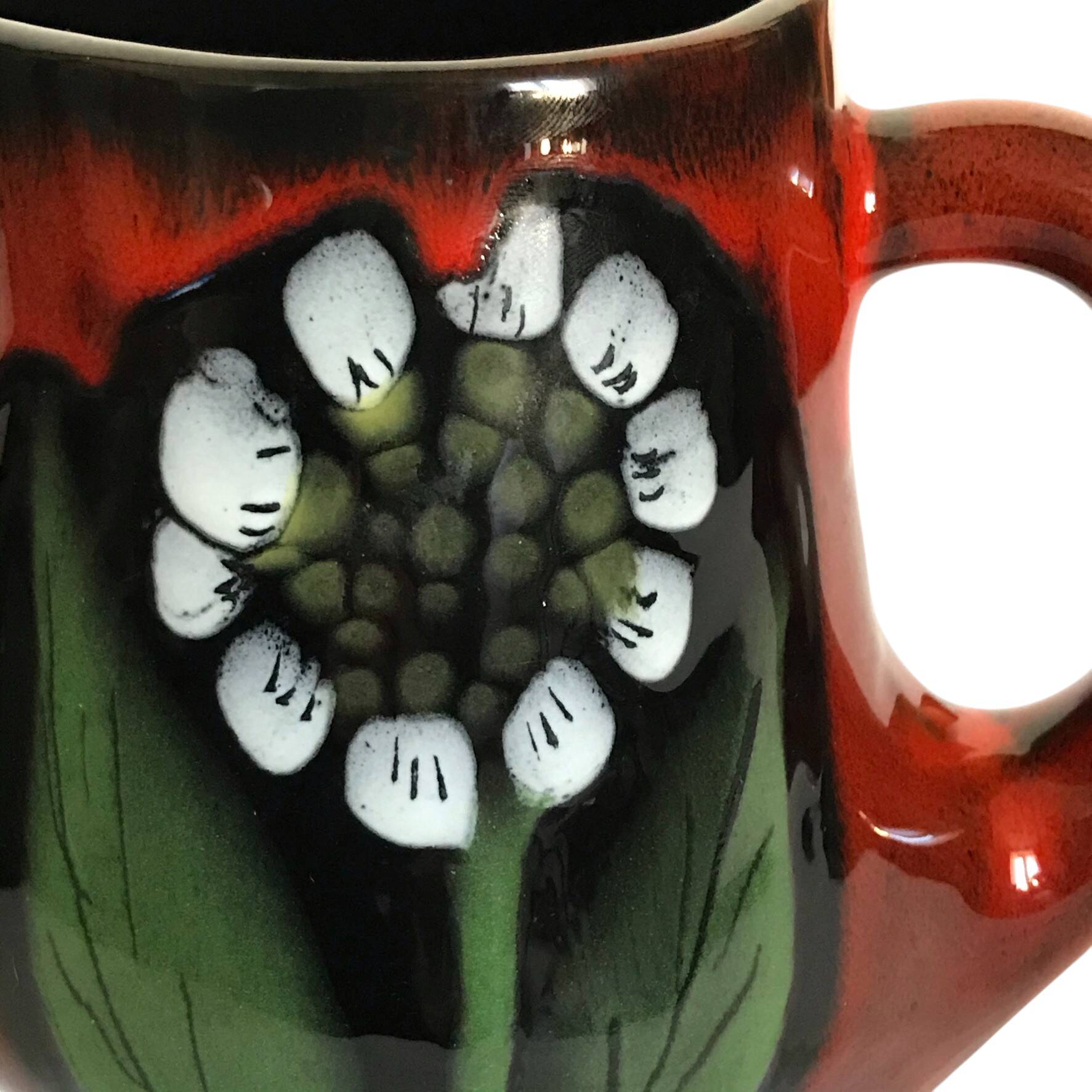 Vintage Bresse ceramic pitcher from the 1960s
