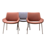 Set of 3 Monk armchairs, Prostoria