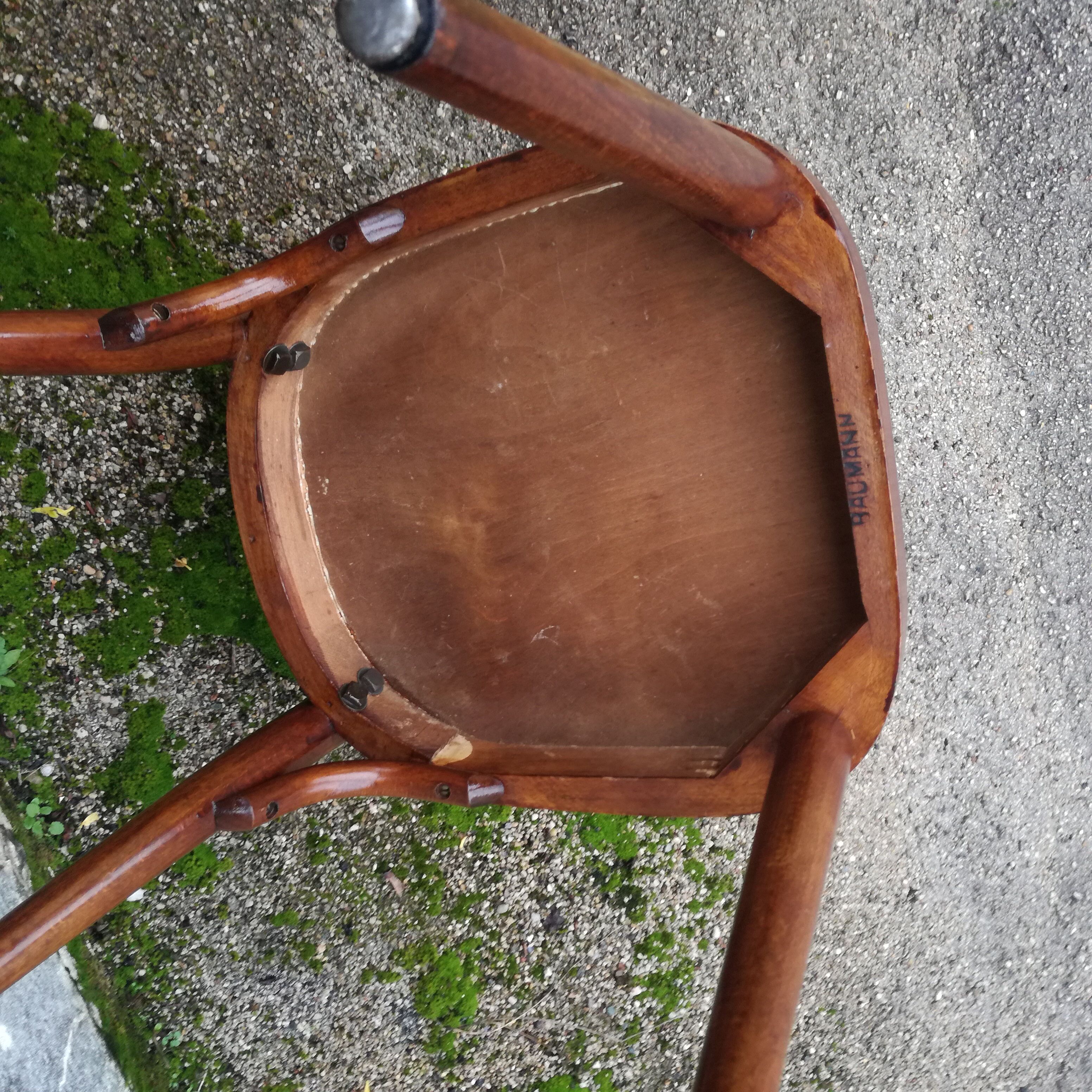Baumann beech chair 1950