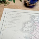 Printed in 1879, The Roman Empire, Authentic Vintage (frame not included)