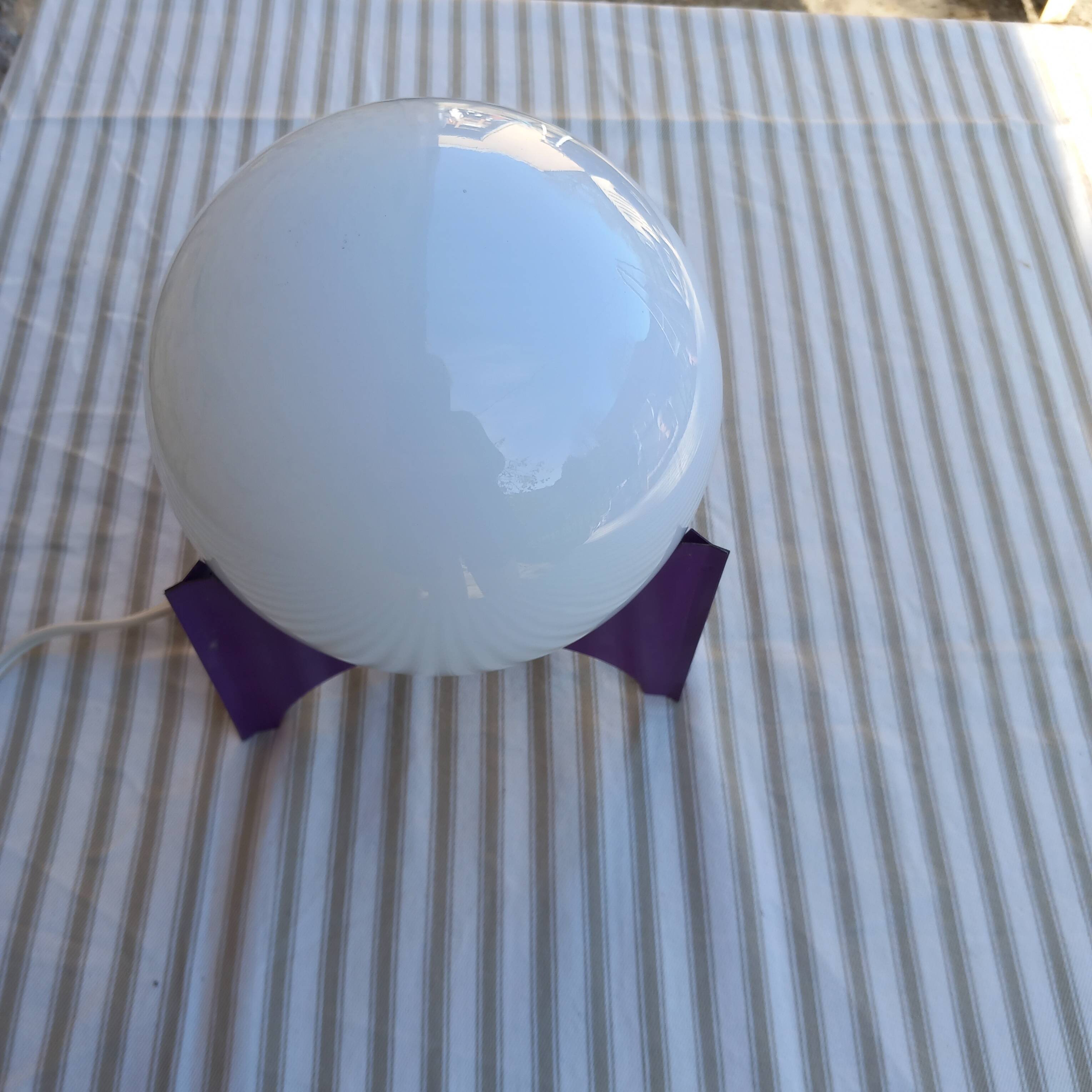 Space age table lamp from the 80s