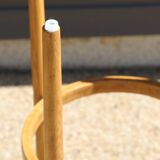 4 Baumann stools, light beech, 790mm