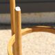 4 Baumann stools, light beech, 790mm