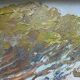 Tableau HSP "Mediterranean Sea" boat and fisherman signed Dorges