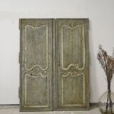 Pair of old doors