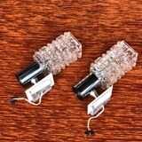 Pair of Targetti wall lights, 1970