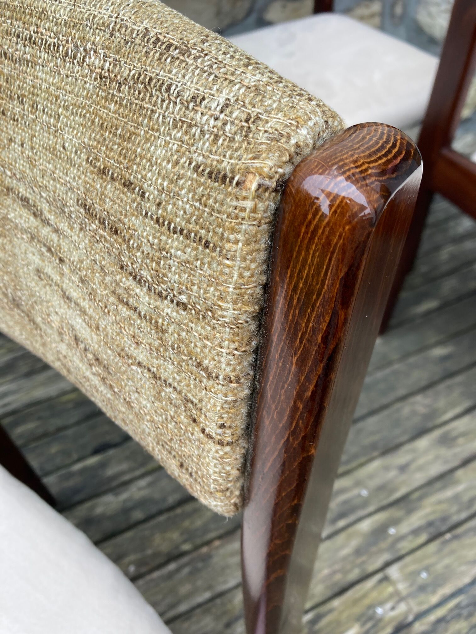 4 vintage design chairs 70/80