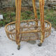 Serving rattan on wheels of the 50s, 60s