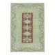 1970s Vintage Turkish Oushak Handmade Wool Cotton Beige Area Rug 158x229