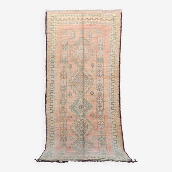 Boujad. vintage moroccan rug, 179 x 413 cm