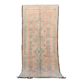 Boujad. vintage moroccan rug, 179 x 413 cm