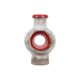 Fat Lava Donut Vase Red West Germany Rare Design 493-35