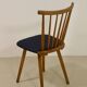 Set of 6 vintage Scandinavian chairs with bars from the 60s. Ref SINNO
