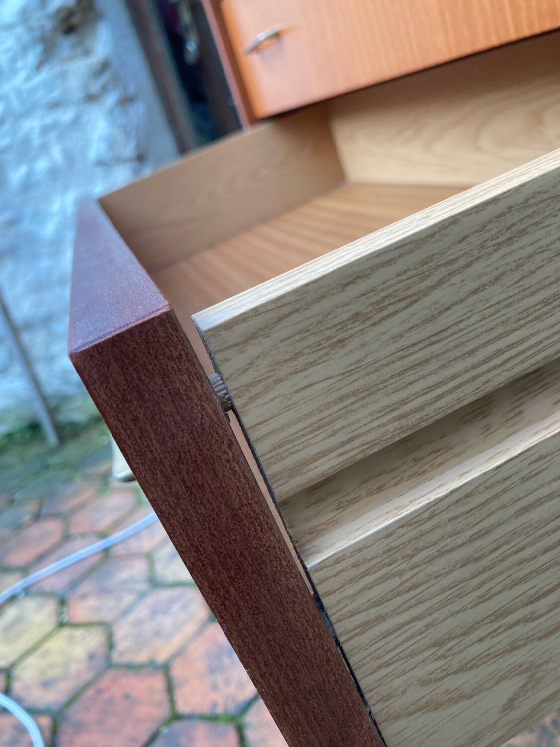 Vintage 1960s chest of drawers